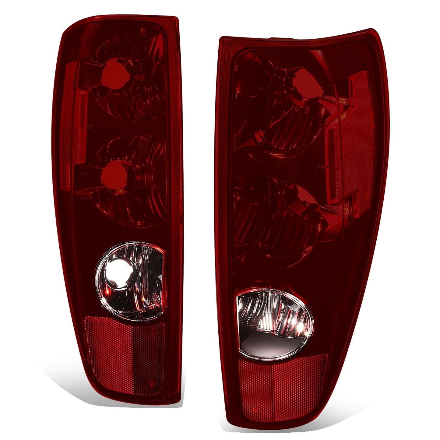 FAROS TRASEROS 04-12 CHEVROLET COLORADO / 04-12 GMC CANYON - DARK RED LENS - 1SETS IN ONE BOX(INCLUDE 1PC LEFT AND 1PC RIGHT)