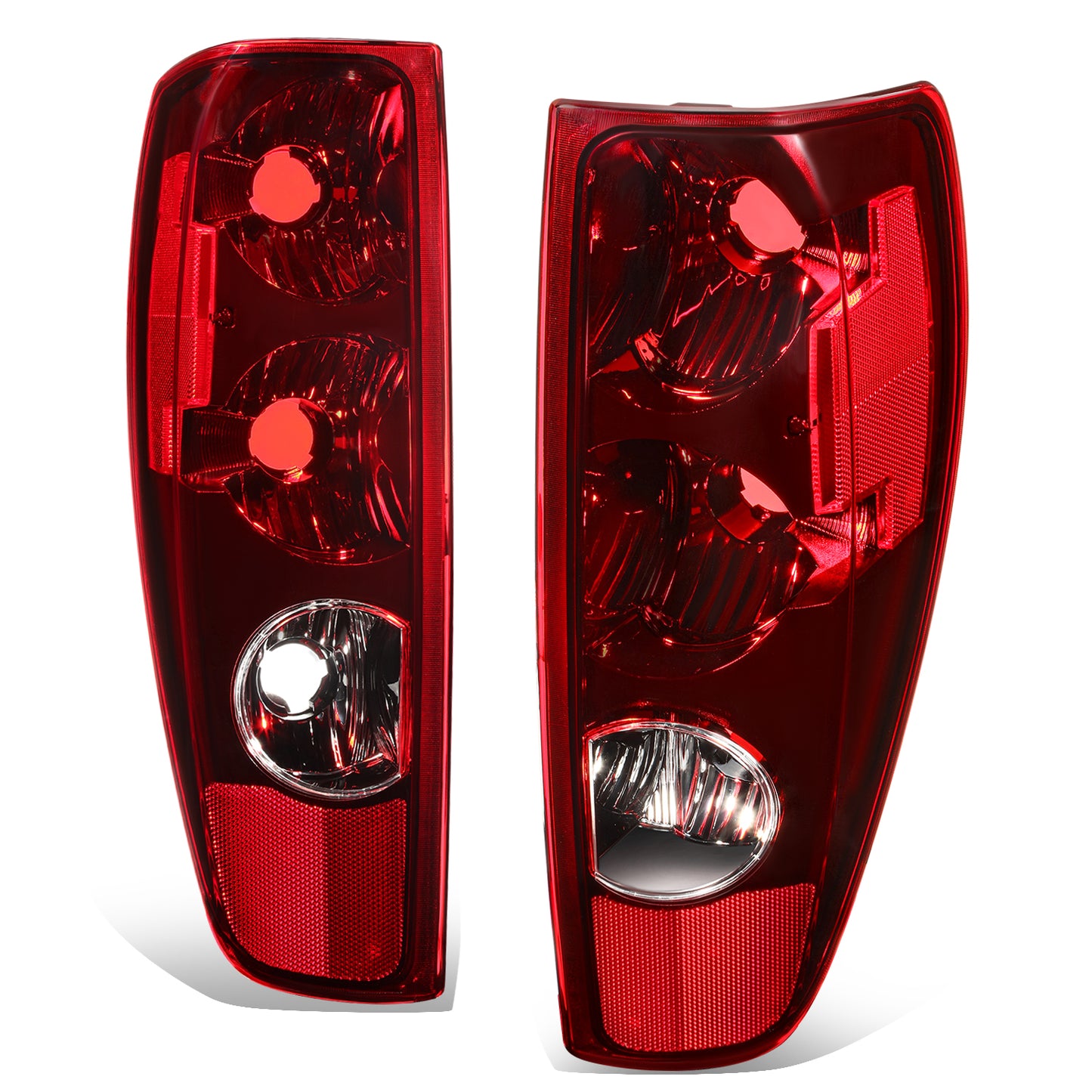 FAROS TRASEROS 04-12 CHEVY COLORADO, GMC CANYON - LED - PAIR - RED