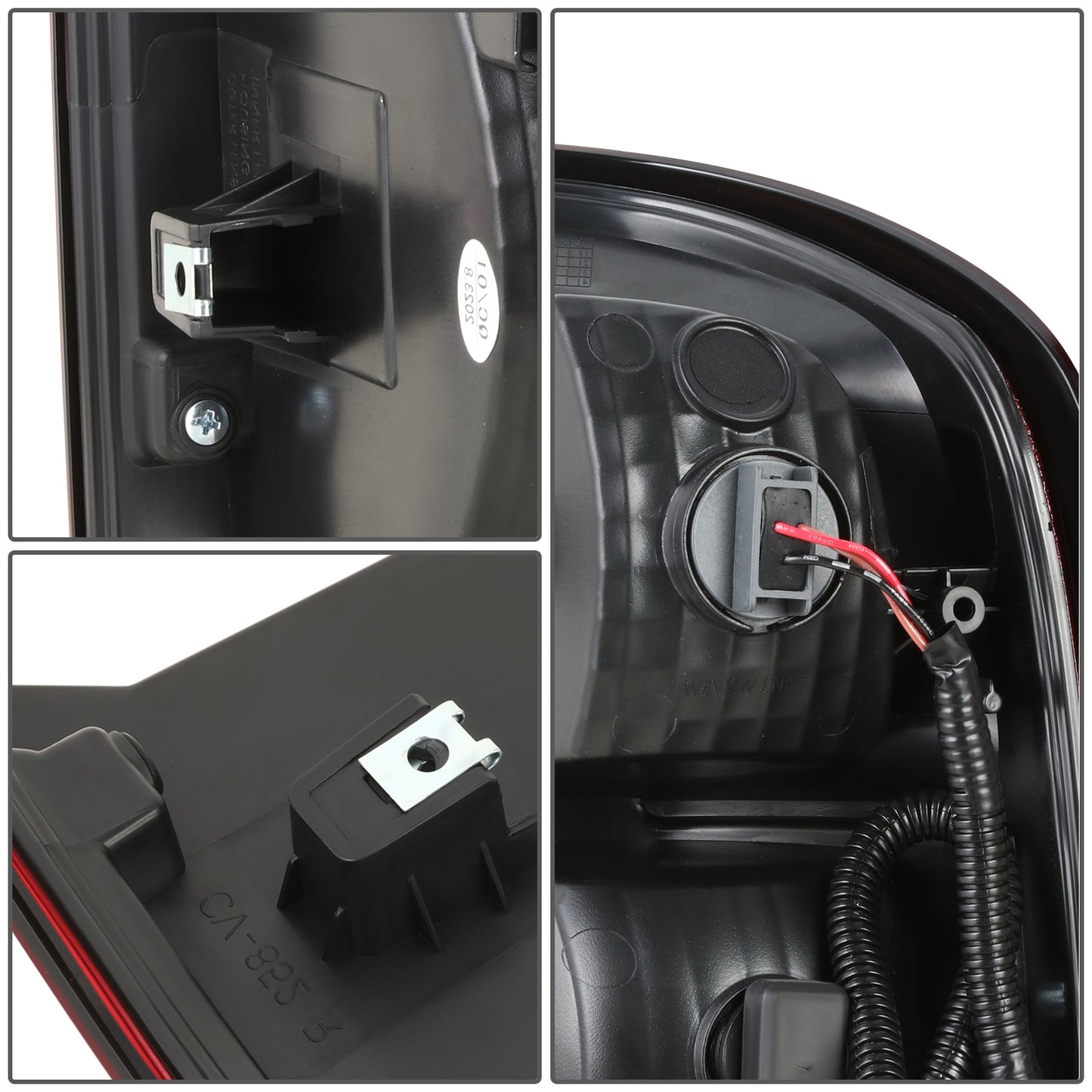 FAROS TRASEROS 15-22 CHEVY COLORADO - DARK RED STYLE - TAIL LIGHT BRAKE LAMP