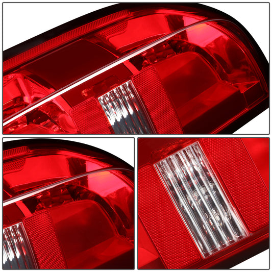 FAROS TRASEROS 15-22 CHEVY COLORADO - FACTORY OE STYLE - RED CLEAR - TAIL LIGHT BRAKE LAMP REPLACEMENT
