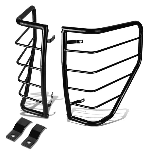 PROTECTOR FAROS TRASEROS TAIL LIGHT GUARD - 09-14 FORD F-150 - DOES NOT FIT STEPSIDE, FLARESIDE MODELS - BLACK