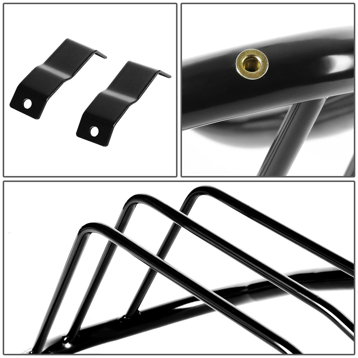 PROTECTOR FAROS TRASEROS TAIL LIGHT GUARD - 07-14 TOYOTA FJ CRUISER - BLACK