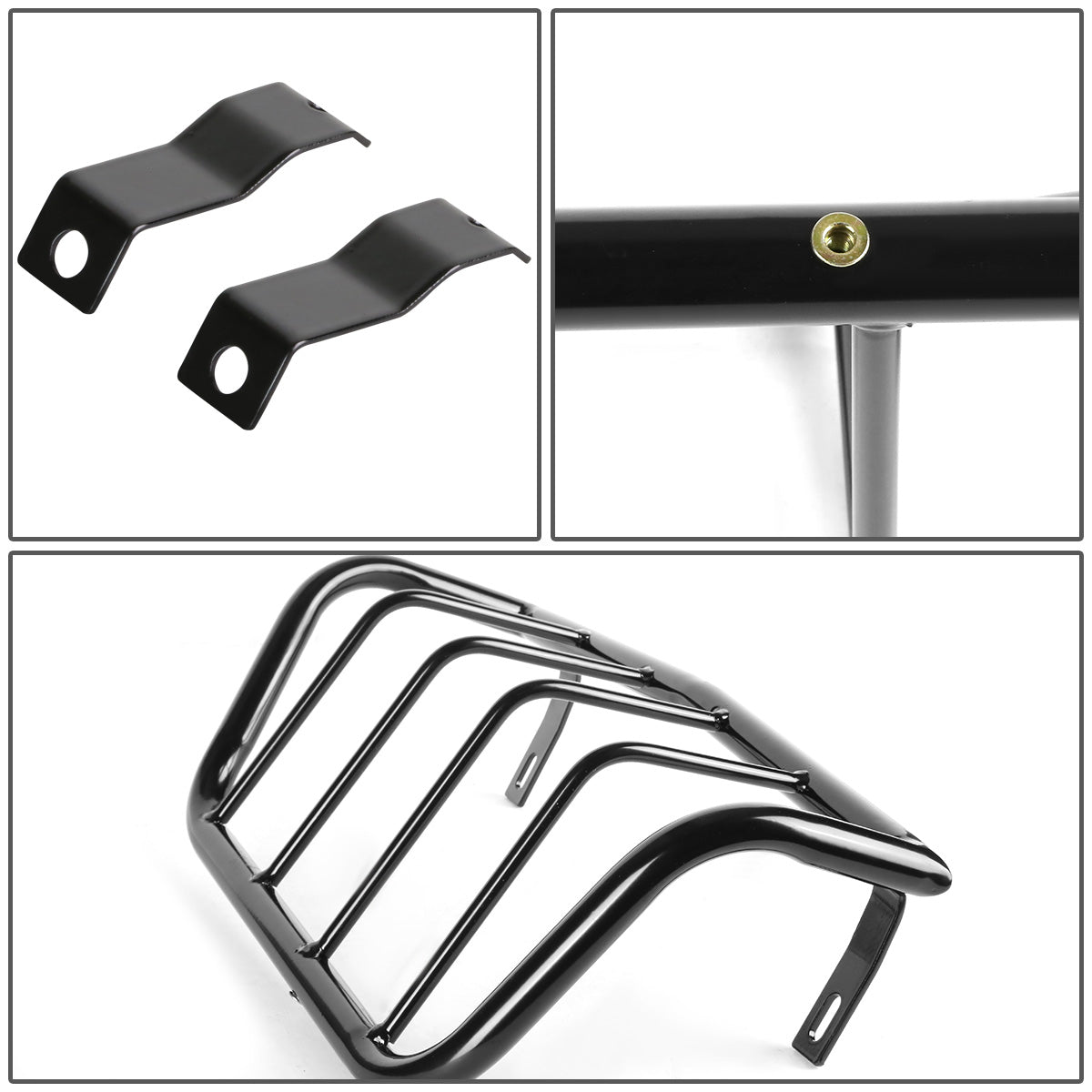 PROTECTOR FAROS TRASEROS TAIL LIGHT GUARD - 05-16 NISSAN FRONTIER - BLACK