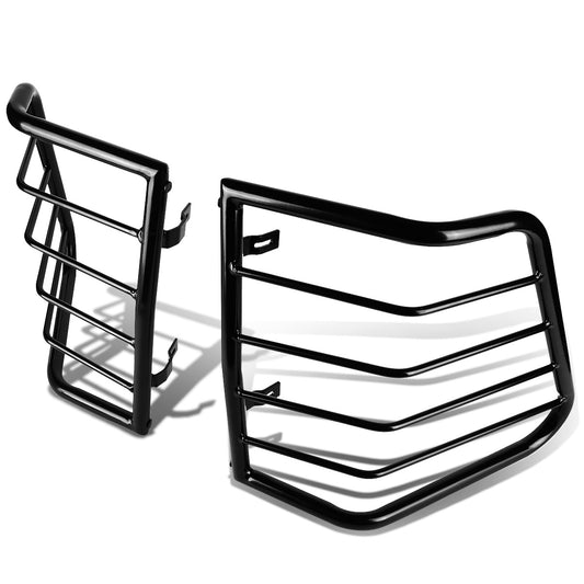 PROTECTOR FAROS TRASEROS TAIL LIGHT GUARD - 05-10 JEEP GRAND CHEROKEE - BLACK