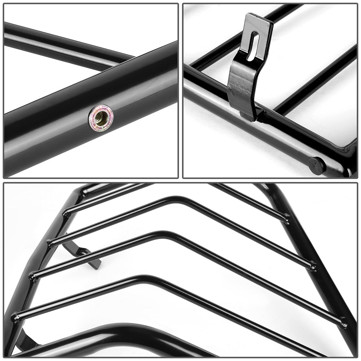 PROTECTOR FAROS TRASEROS TAIL LIGHT GUARD - 05-10 JEEP GRAND CHEROKEE - BLACK