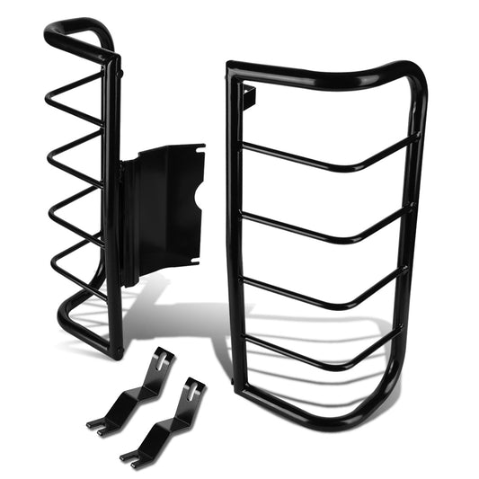 PROTECTOR FAROS TRASEROS TAIL LIGHT GUARD - 06-10 HUMMER H3 - BLACK