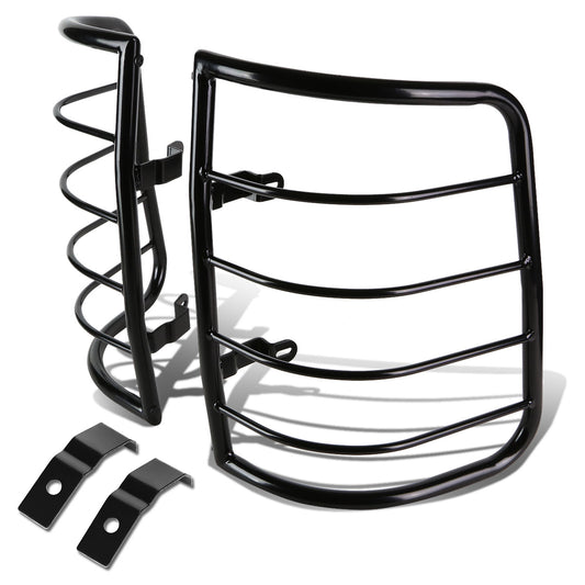 PROTECTOR FAROS TRASEROS TAIL LIGHT GUARD - 09-16 DODGE RAM 1500 / 10-16 DODGE RAM 2500 , 3500 - BLACK