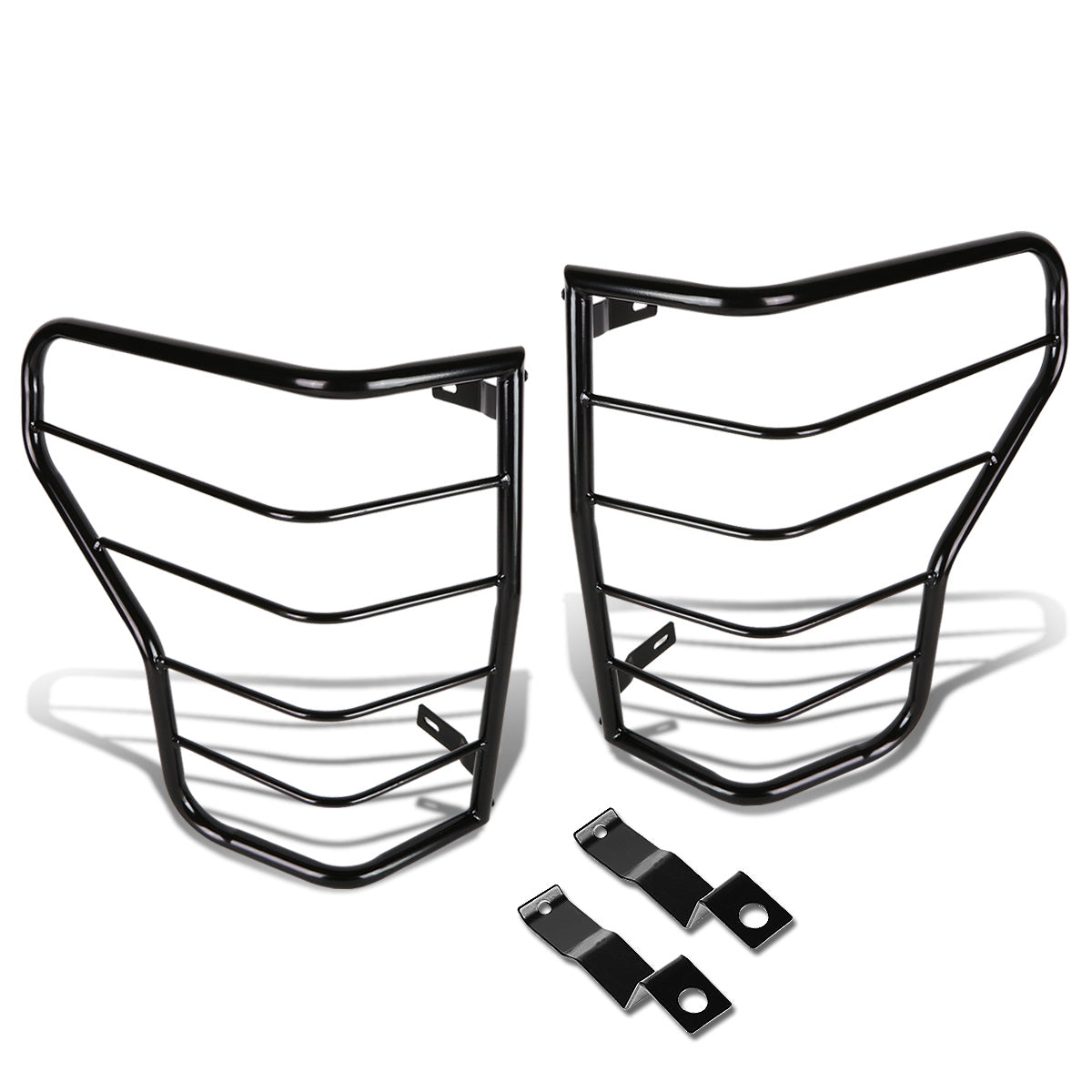 PROTECTOR FAROS TRASEROS TAIL LIGHT GUARD - 07-13 TOYOTA TUNDRA - BLACK