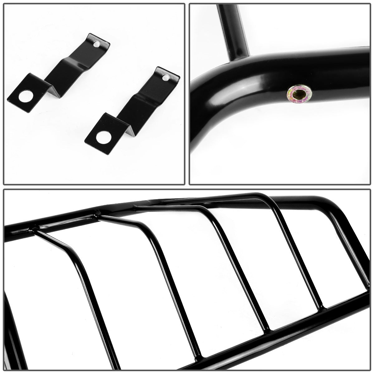 PROTECTOR FAROS TRASEROS TAIL LIGHT GUARD - 07-13 TOYOTA TUNDRA - BLACK