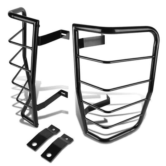 PROTECTOR FAROS TRASEROS TAIL LIGHT GUARD - 07-12 CHEVY SUBURBAN 1500 , 2500 , TAHOE , CADILLAC ESCALADE , EXT , GMC YUKON , YUKON XL 2500 / 07-13 GMC YUKON XL 1500 - BLACK