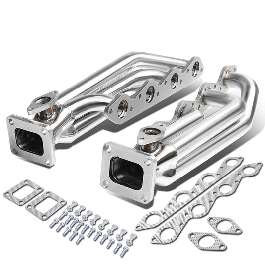 TURBO MANIFOLD TURBO MANIFOLD - SS - 66-95 CHEVY / 66-95 GMC 366, 396, 402, 427, 454 ENGINES - 38MM WASTEGATE PORTS - T4 TURBOS FLANGE