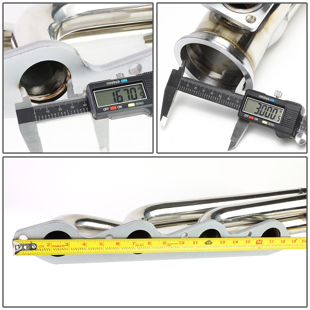 TURBO MANIFOLD TURBO MANIFOLD - SS - 66-95 CHEVY / 66-95 GMC 366, 396, 402, 427, 454 ENGINES - 46MM WASTEGATE PORTS - 3" V-BAND FLANGE