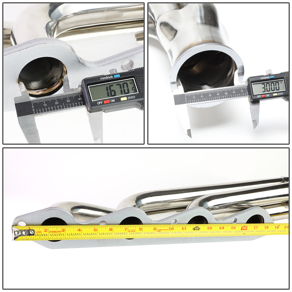 TURBO MANIFOLD TURBO MANIFOLD - SS - 66-95 CHEVY / 66-95 GMC 366, 396, 402, 427, 454 ENGINES - 3" V-BAND FLANGE