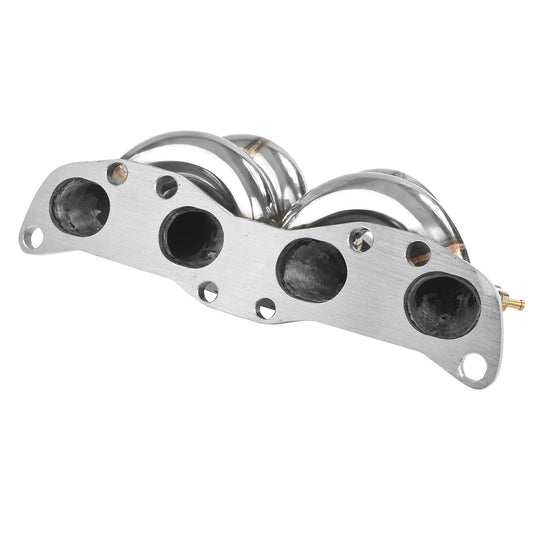 TURBO MANIFOLD TURBO MANIFOLD - SS - 89-98 NISSAN 240SX S13 / S14 CA18 - TOP MOUNT - T3 FLANGE - 35 / 38MM WG - I5-6