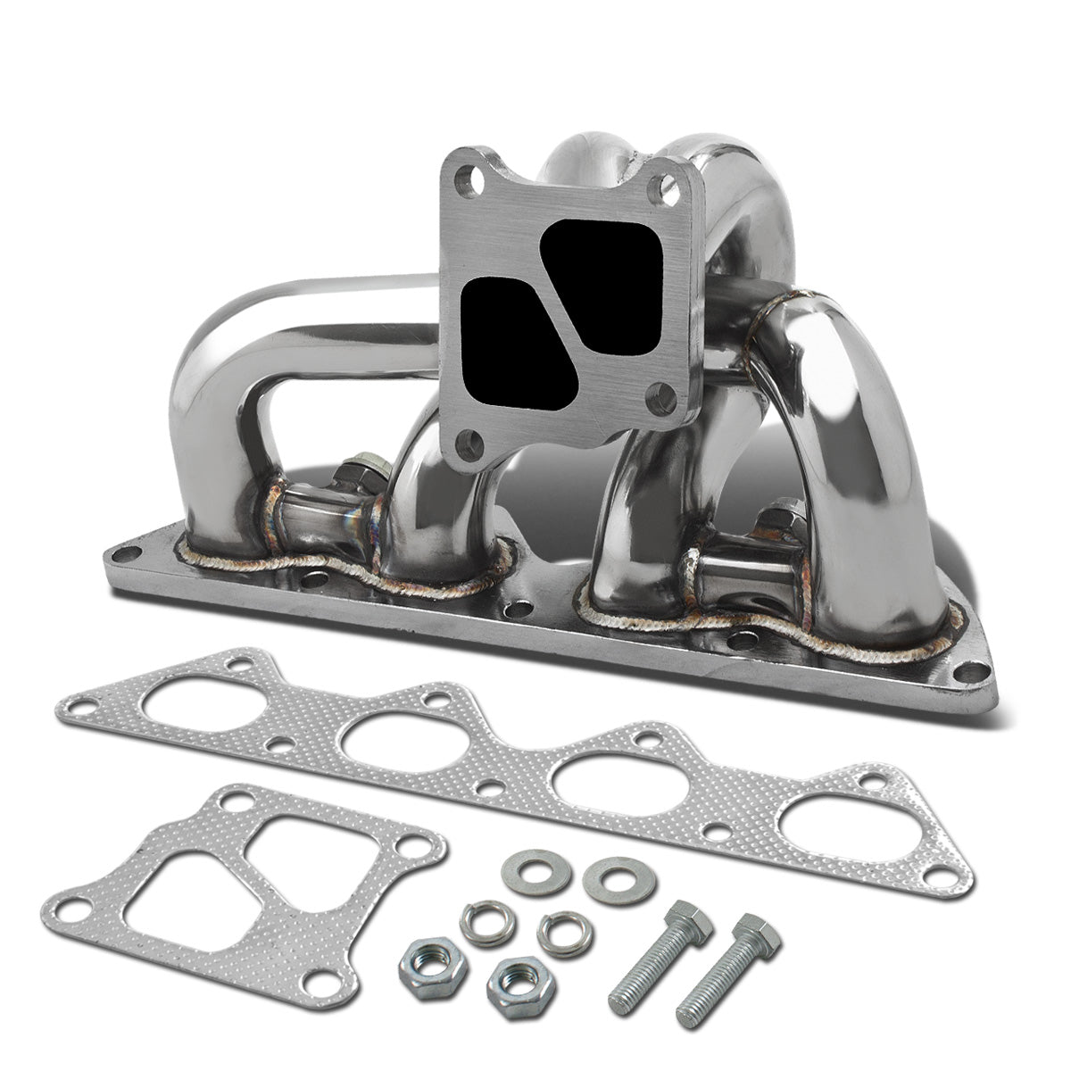 TURBO MANIFOLD TURBO MANIFOLD - SS - 02-07 MITSUBISHI EVO 4G63 - DIRECT REPLACEMENT W/ STOCK TURBO - I7-5