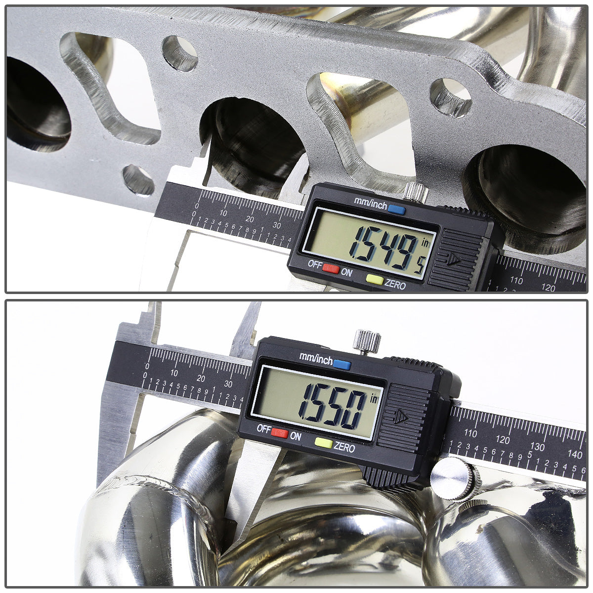 TURBO MANIFOLD TURBO MANIFOLD - SS - 00-04 FORD FOCUS ZETEC ZX3 / ZX5 2.0L - T3 FLANGE - 35 / 38MM WG