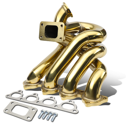 TURBO MANIFOLD TURBO MANIFOLD - SS - 90-01 ACURA INTEGRA / 90-00 HONDA CIVIC / 93-97 HONDA CIVIC DEL SOL - B-SERIES ENGINES - T3 - 44MM V-BAND WASTEGATE PORT