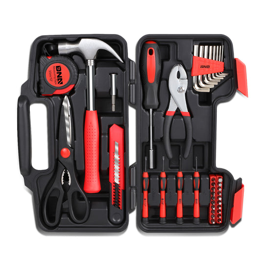 HERRAMIENTAS 39PCS - BLACK / RED