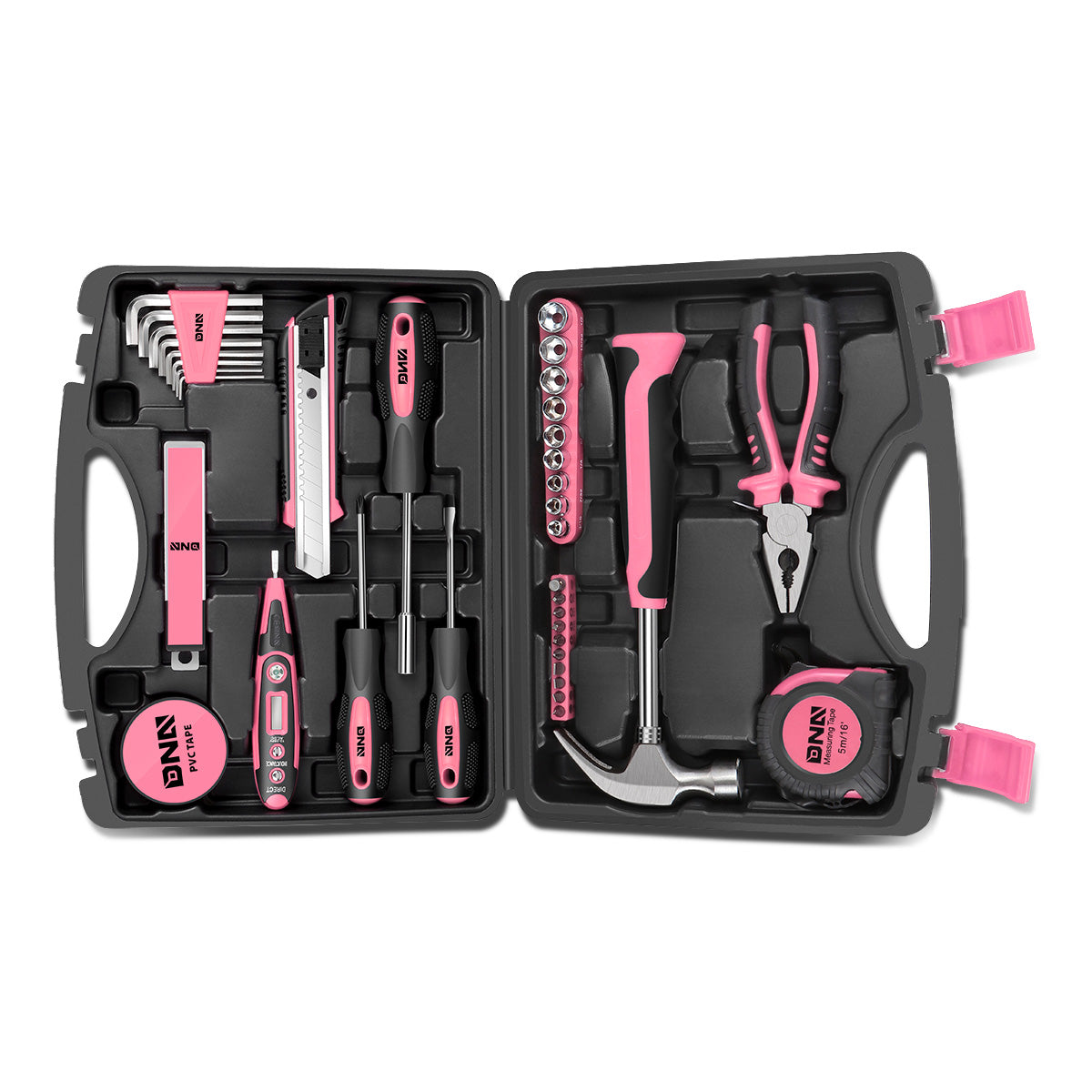HERRAMIENTAS 46PCS - BLACK / PINK