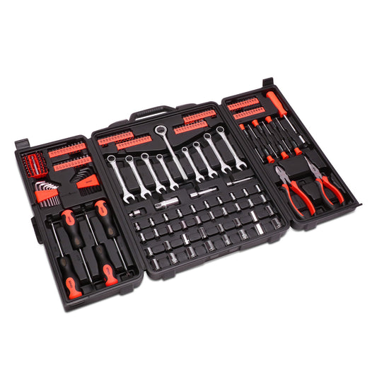 HERRAMIENTAS 220PCS - VEHICLE REPAIR KIT - BLACK / ORANGE