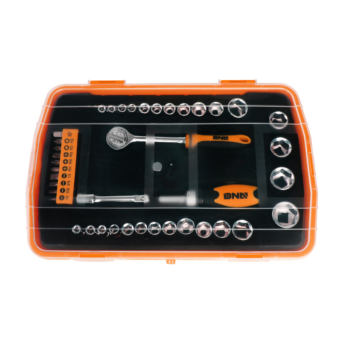 HERRAMIENTAS 41PCS - SCREWDRIVER BIT KIT - BLACK / ORANGE