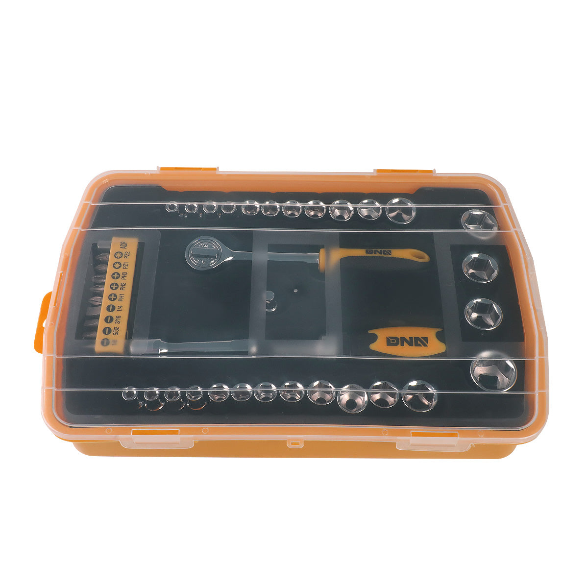 HERRAMIENTAS 41PCS - SCREWDRIVER BIT KIT - BLACK / ORANGE