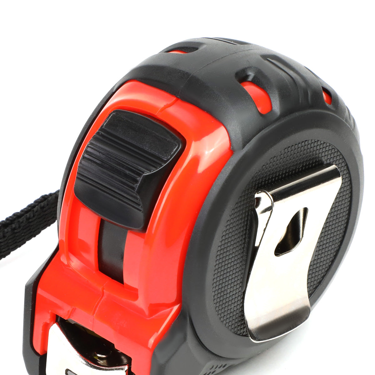 HERRAMIENTAS DNA LOGO - 16FT - 1" - PUSH BUTTON - BLACK / RED