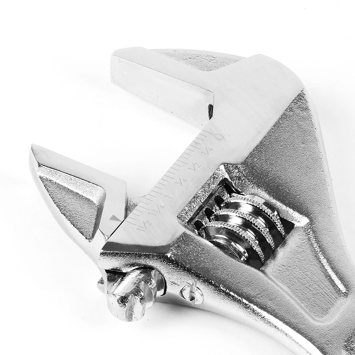 HERRAMIENTAS DNA LOGO - 2PC - 8" WRENCH, 12" WRENCH - 1-1/8" / 1-5/8" JAW OPENING - CHROME VANADIUM STEEL