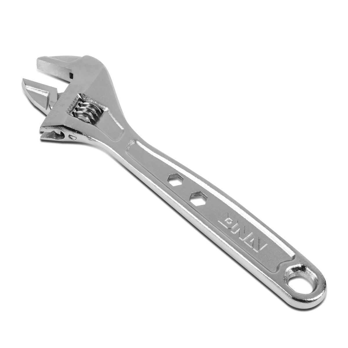 HERRAMIENTAS DNA LOGO - 1PC - 10" WRENCH - 1-1/4" JAW OPENING - CHROME VANADIUM STEEL