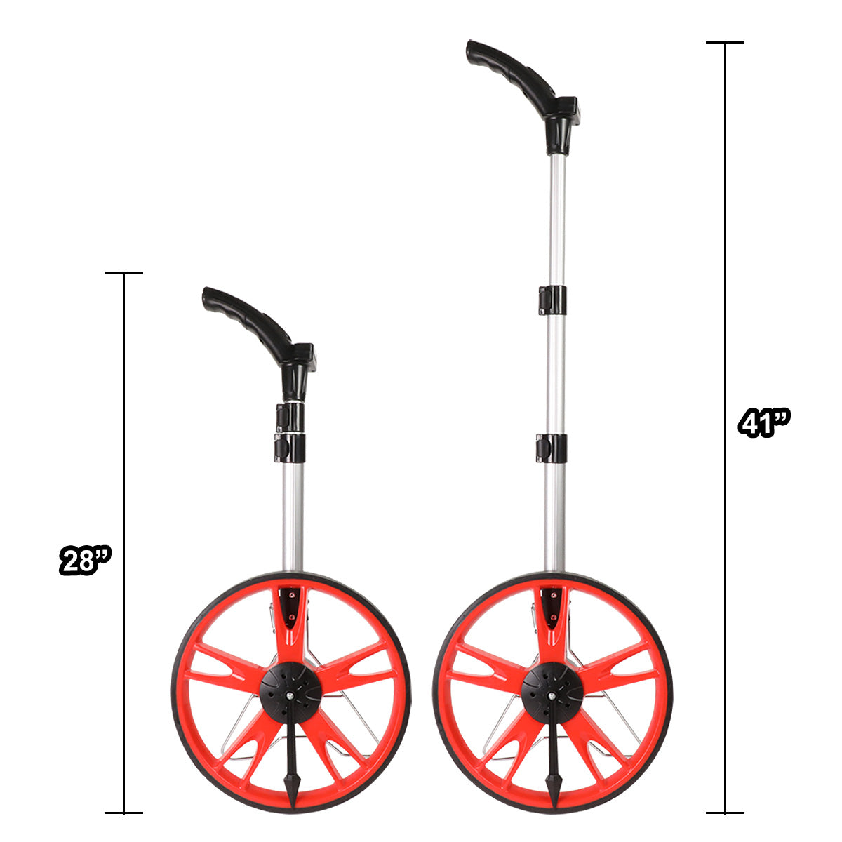 HERRAMIENTAS DNA LOGO - LED - FOLDABLE - BLACK / RED