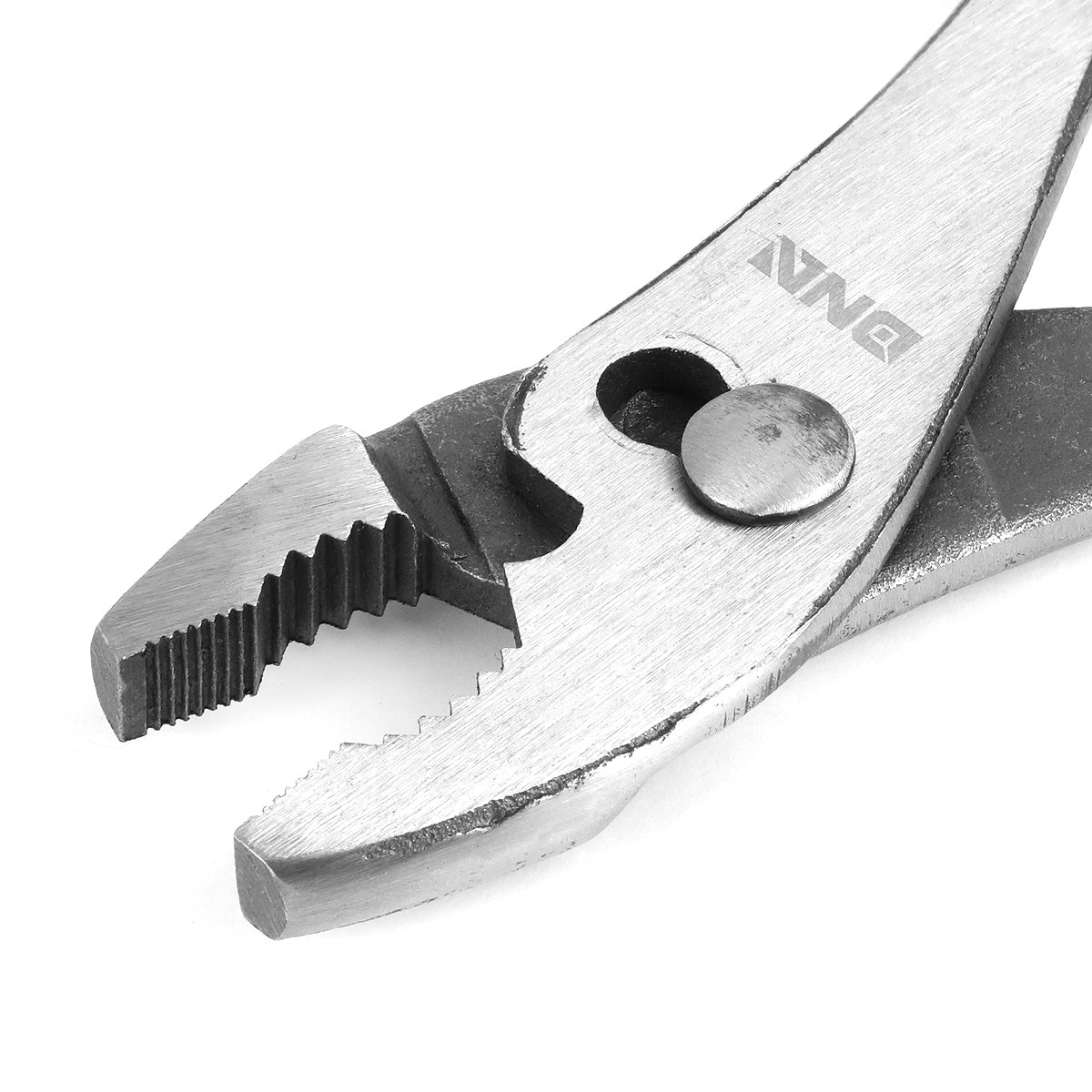 HERRAMIENTAS DNA LOGO - 1PC - 8" SLIP JOINT PLIER - 1" JAW OPENING - BLACK / RED RUBBER GRIP