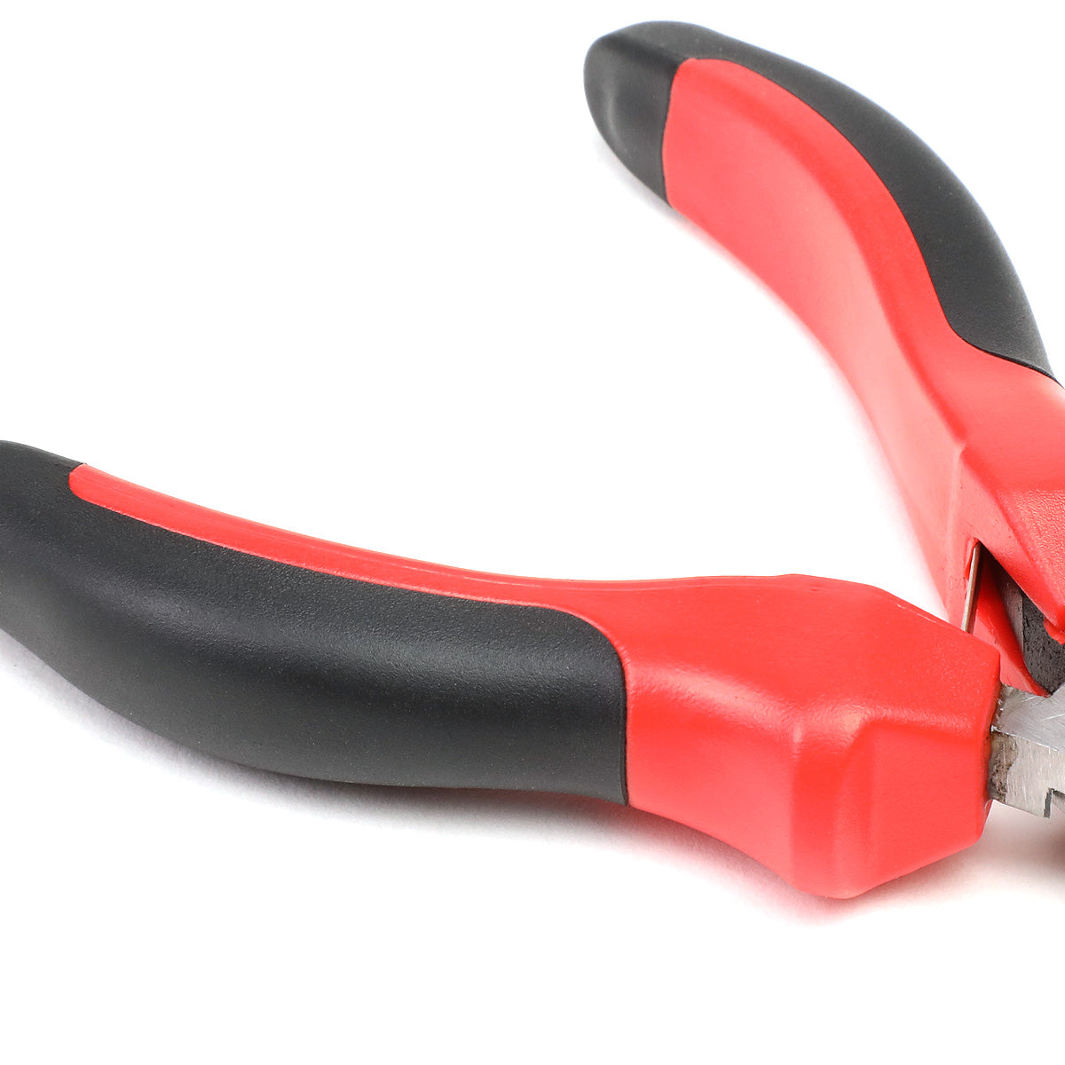 HERRAMIENTAS DNA LOGO - 1PC - 4-3/4" NEEDLE NOSE PLIER - 1/2" JAW OPENING - BLACK / RED RUBBER GRIP