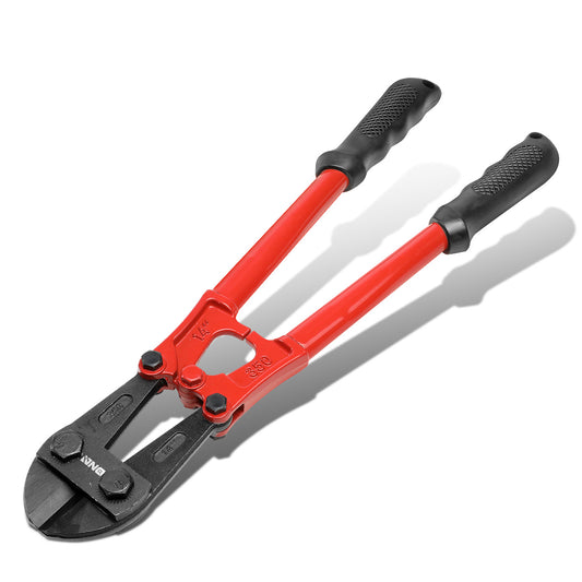 HERRAMIENTAS DNA LOGO - 14" - 1/4" JAW OPENING - RED / BLACK RUBBER GRIP