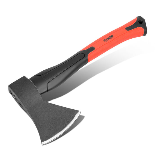 HERRAMIENTAS DNA LOGO - 13-1/2" LONG HANDLE - 1.32LBS AXE HEAD - ALLOY STEEL - FIBERGLASS HANDLE - BLACK / RED