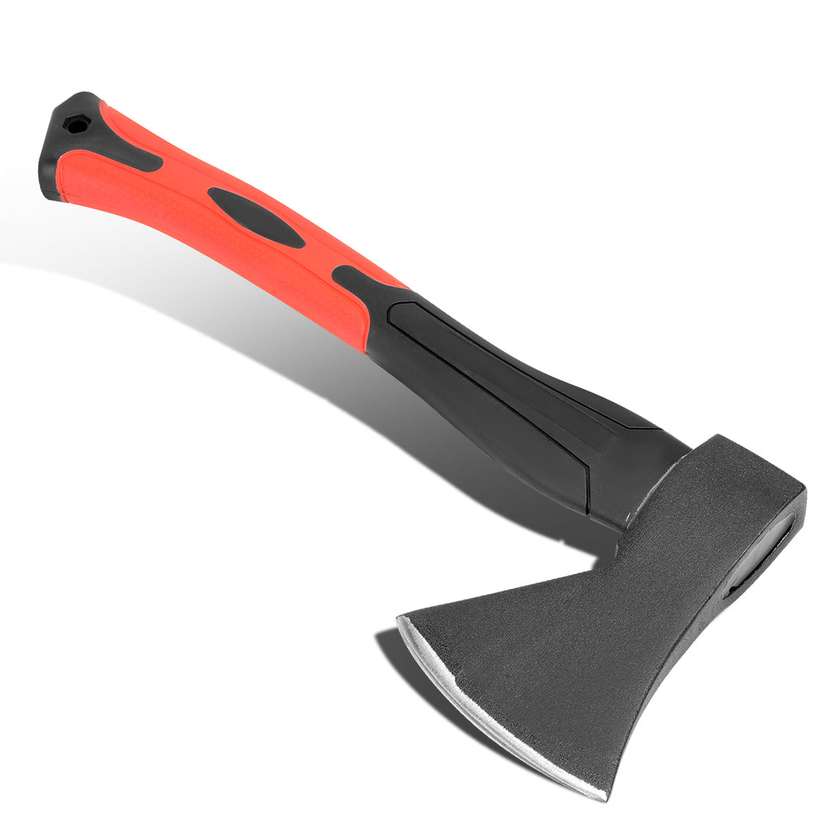 HERRAMIENTAS DNA LOGO - 13-1/2" LONG HANDLE - 1.32LBS AXE HEAD - ALLOY STEEL - FIBERGLASS HANDLE - BLACK / RED