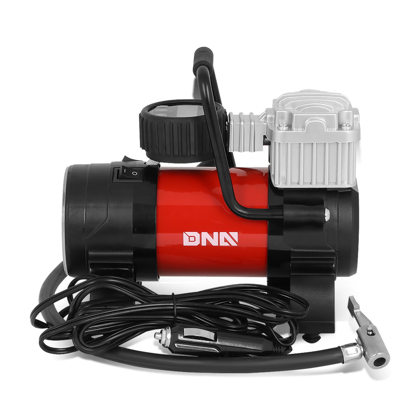 HERRAMIENTAS DNA LOGO - PORTABLE - LED DISPLAY - W/ ADAPTERS - BLACK / RED