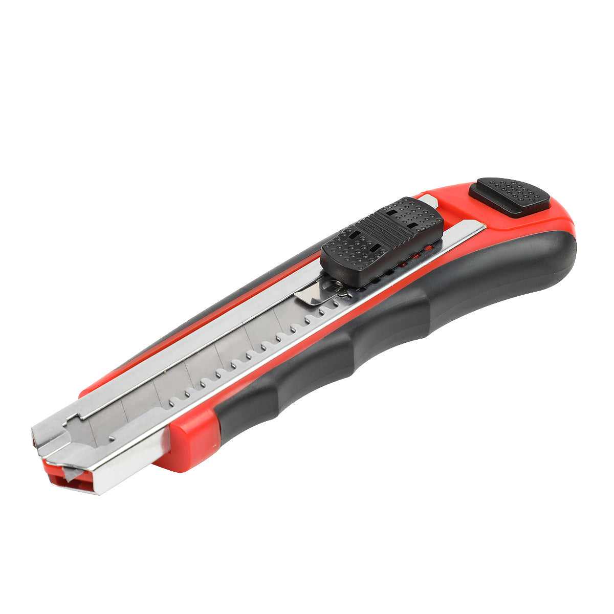 HERRAMIENTAS DNA LOGO - W/ 8 SPARE BLADES - BLACK / RED RUBBER GRIP