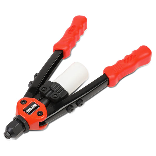 HERRAMIENTAS DNA LOGO - 12-1/2" HANDLES - W/ COLLECTION BOTTLE - BLACK / RED