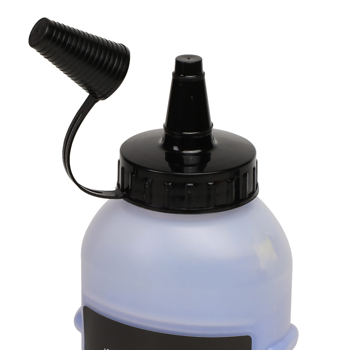 HERRAMIENTAS DNA LOGO - 100FT - 4OZ BOTTLE - BLUE CHALK - BLACK / RED