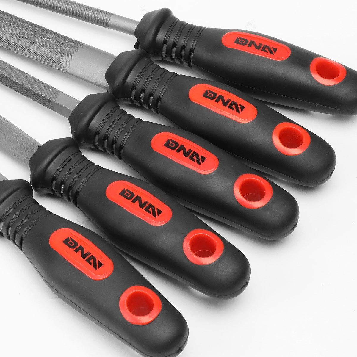 HERRAMIENTAS DNA LOGO - 5PCS - 12" - BLACK / RED