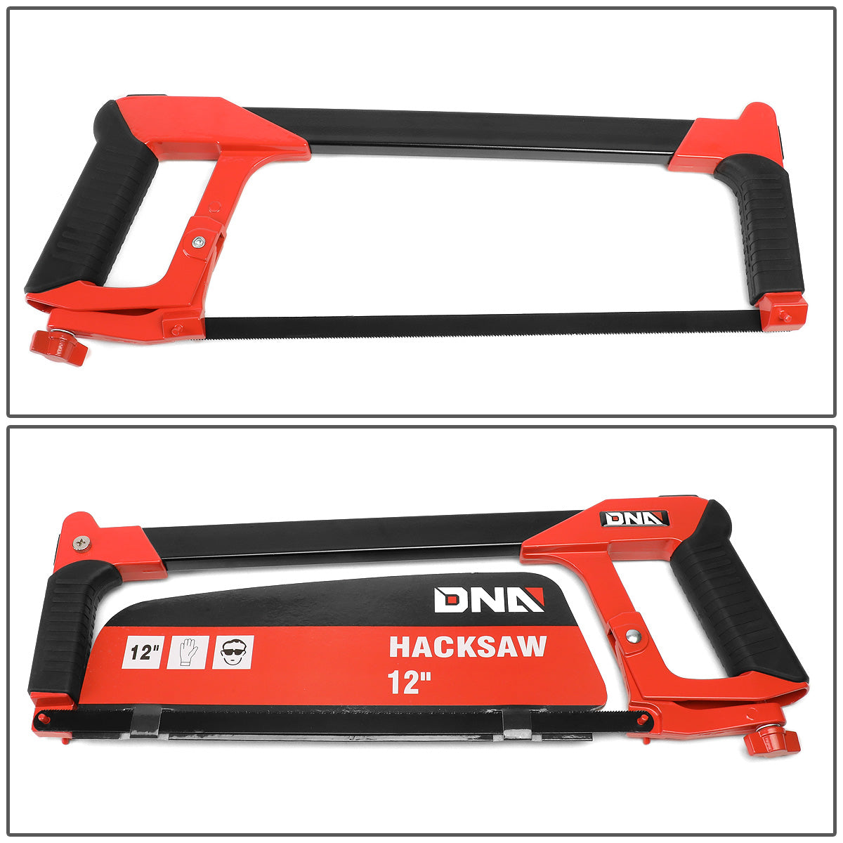 HERRAMIENTAS DNA LOGO - 12" - BLACK / RED