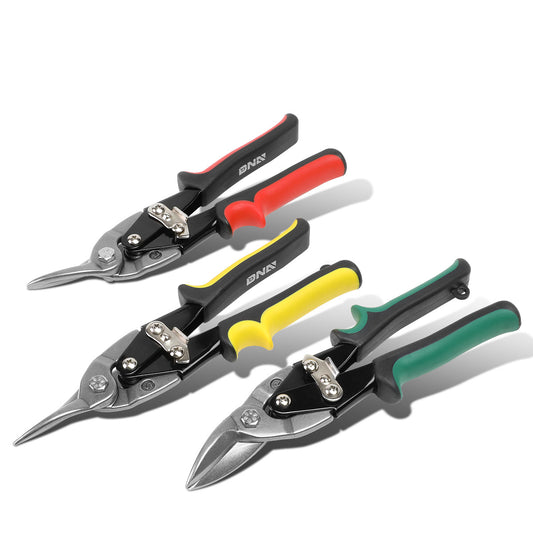 HERRAMIENTAS DNA LOGO - 3PCS - 10" - BUILT IN THUMB LOCK - BLACK / RED, BLACK / YELLOW, BLACK / GREEN