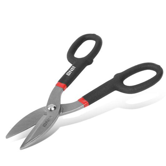 HERRAMIENTAS DNA LOGO - 10-1/2" - STRAIGHT PATTERN - METALLIC / BLACK / RED