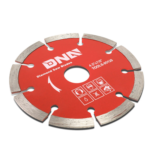 HERRAMIENTAS DNA LOGO - 0.077" THICK - 5/8"-7/8" ARBOR SIZE - METALLIC / RED