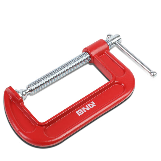 HERRAMIENTAS CLAMP - DNA LOGO - 4" OD - METALLIC / RED