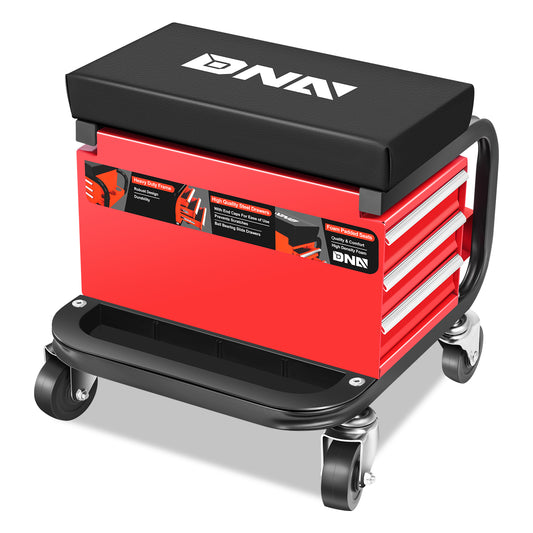 HERRAMIENTAS 3 DRAWER ROLLING MECHANICS SEAT