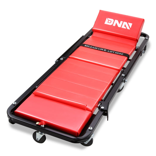 HERRAMIENTAS 48" 2 IN 1 CAR CREEPER AND SEAT - RED