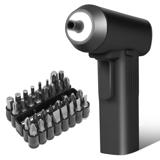 HERRAMIENTAS 200 RPM - 4NM MAX TORQUE - 32PCS BITS - LED LIGHT - BLACK