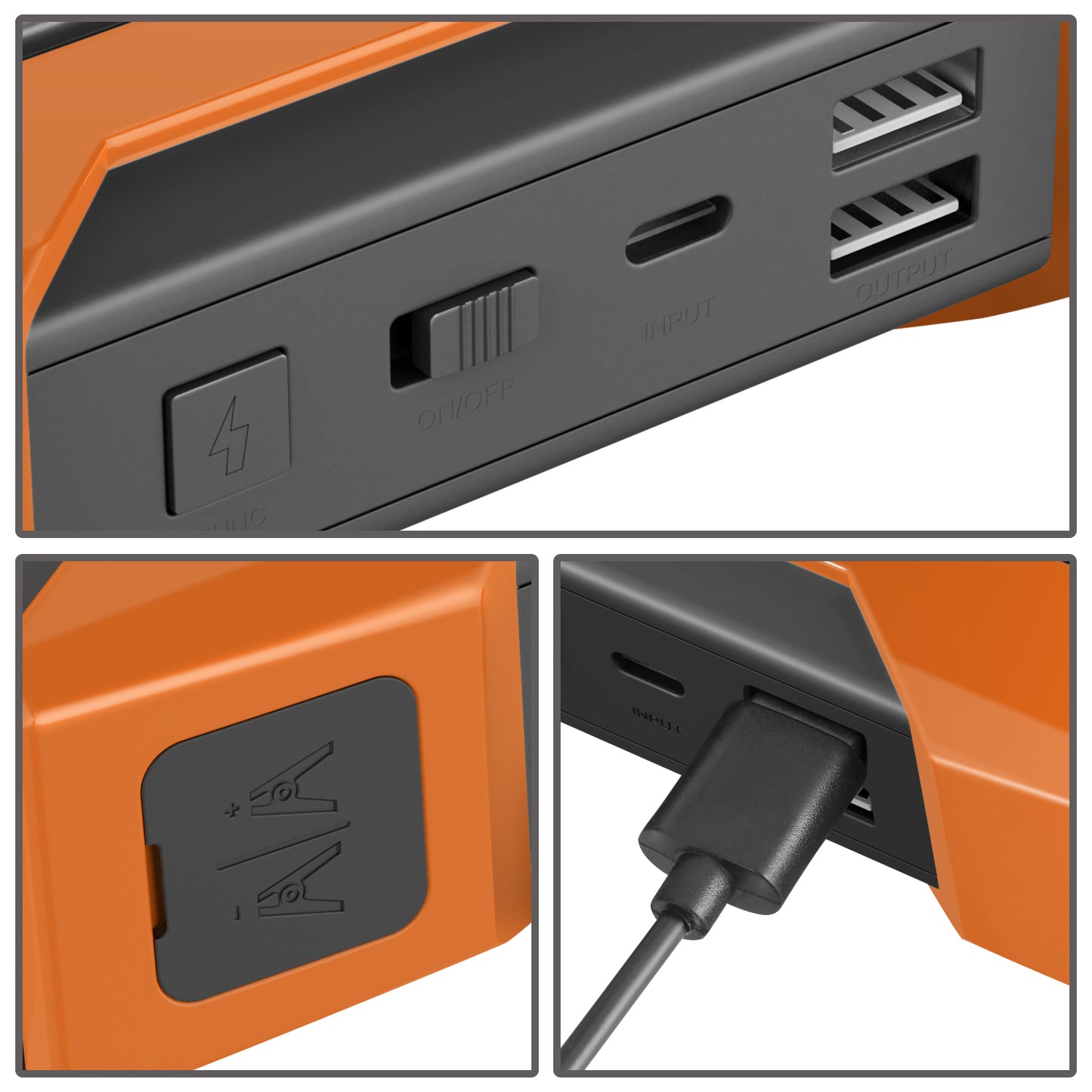 HERRAMIENTAS 12V 1500A 15000 MAH-ORANGE