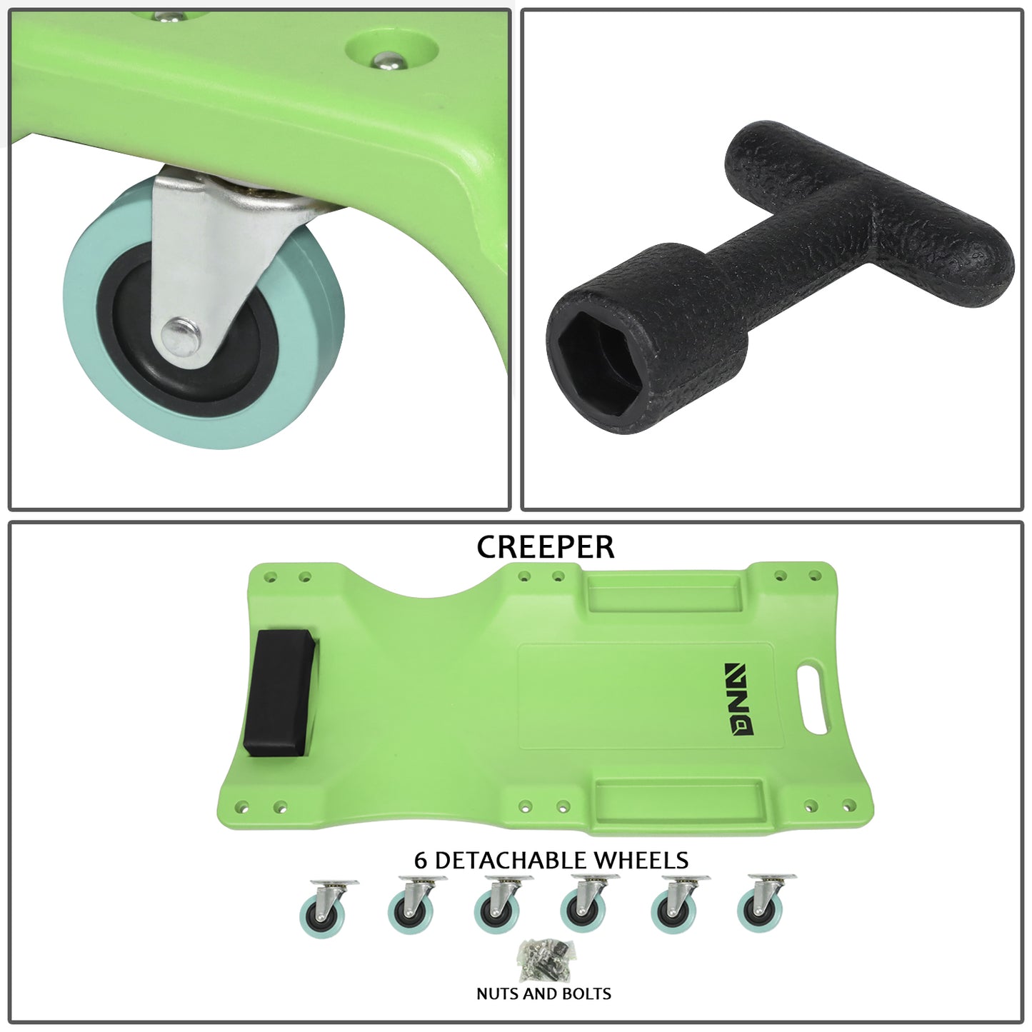 HERRAMIENTAS PLASTIC - DNA - GREEN